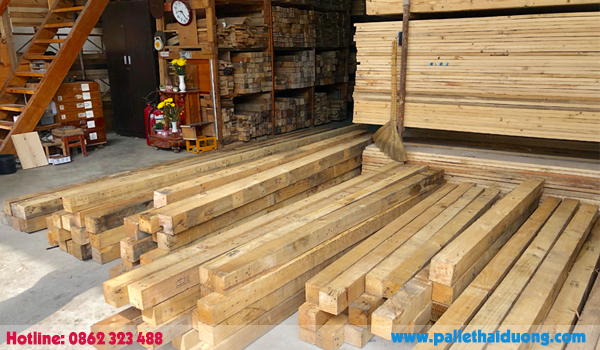 Quy trình sản xuất pallet gỗ chất lượng của Minh An